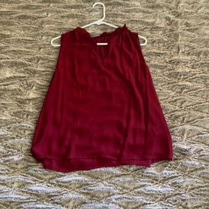Red blouse size large